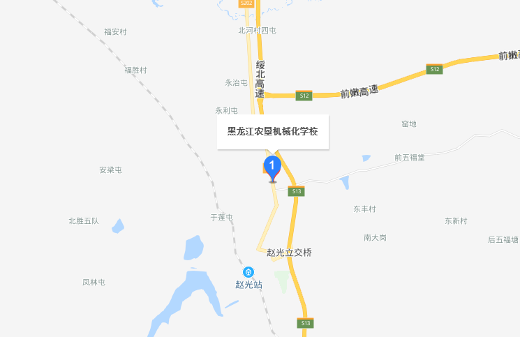 黑龍江農(nóng)墾機械化學(xué)校地址、校園在哪里