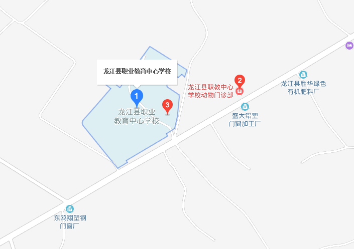 龍江縣職業(yè)技術教育中心學校地址、校園在哪里