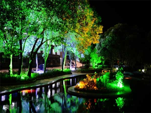 貴州盤江技校(貴州盤江投資控股集團有限公司技工學校)夜景