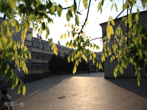貴州盤江技校(貴州盤江投資控股集團有限公司技工學校)校園一角