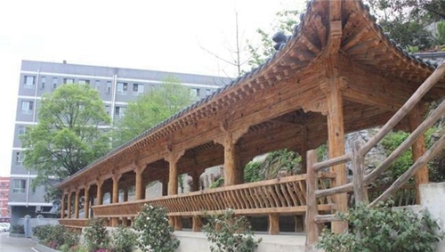 鳳岡縣中等職業(yè)學(xué)校(鳳岡職業(yè)高中)休閑長廊