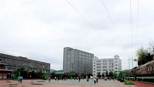 鳳岡縣中等職業(yè)學(xué)校(鳳岡職業(yè)高中)籃球場2