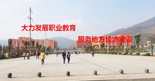 正安縣中等職業(yè)學(xué)校校園廣場(chǎng)