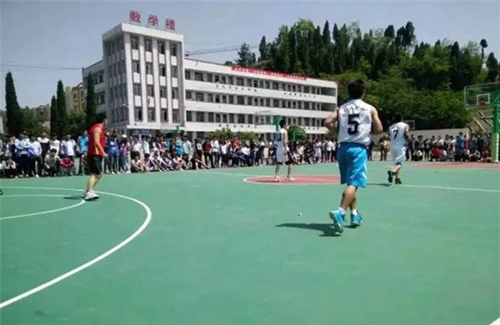 黔西縣中等職業(yè)學(xué)校(黔西職校)專業(yè)部籃球比賽