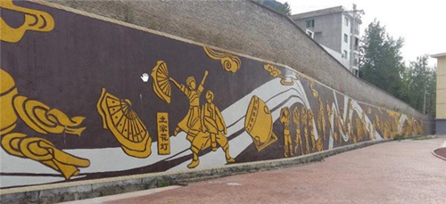 思南縣中等職業(yè)學(xué)校土家花燈文化長廊