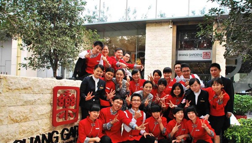 貴州省旅游學校(貴州思源旅游學校)學生在深圳香格里拉大酒店實習
