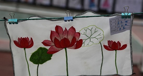 古藺縣職業(yè)高級中學(xué)校（古藺職高）學(xué)生作品-刺繡1