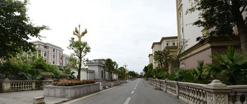 四川文軒職業(yè)學(xué)校校園走廊