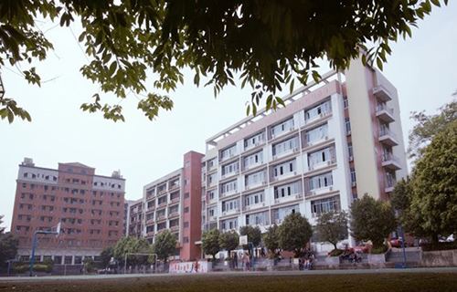 重慶市工藝美術學校校園一隅