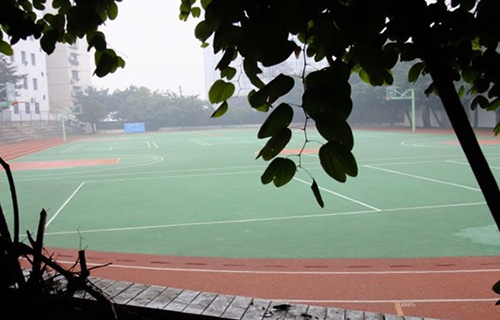 重慶市永川職業(yè)教育中心塑膠運(yùn)動(dòng)場(chǎng)