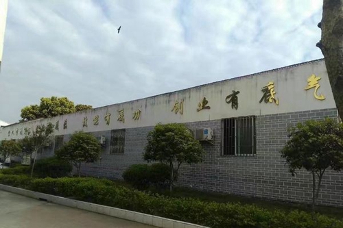 成都市莊園機(jī)電職業(yè)技術(shù)學(xué)校標(biāo)語墻