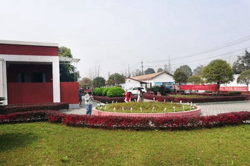 成都天府職業(yè)技術學校校園草坪