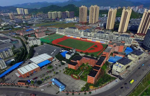 重慶萬盛職業(yè)教育中心學校全景