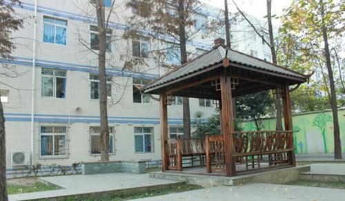 成都市洞子口職業(yè)高級(jí)中學(xué)校秋日校園