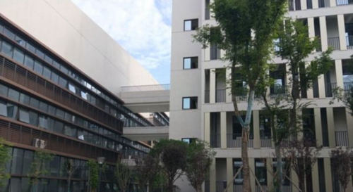 四川省成都市中和職業(yè)中學校園一隅