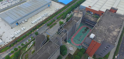 成都金沙職業(yè)技術學校校園鳥瞰