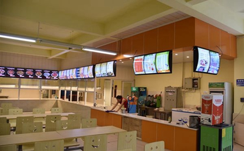 四川核工業(yè)技師學院成都溫江校區(qū)校園餐廳