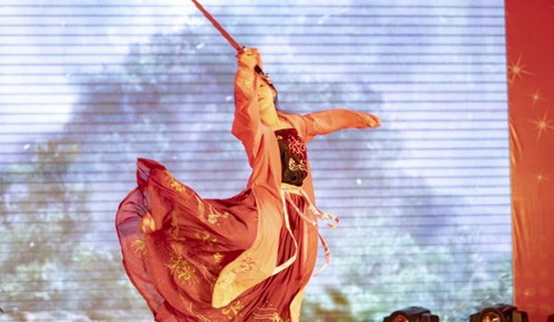 巴中市恩陽(yáng)區(qū)職業(yè)中學(xué)舞蹈表演