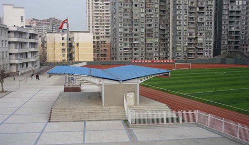四川省電子商務(wù)學校校園一角