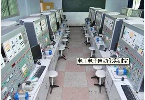 四川省宣漢職業(yè)中專學校電子電工自動化實訓室