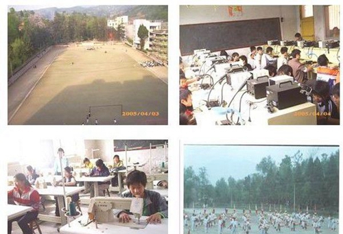 宣漢縣毛壩職業(yè)技術學校校園生活