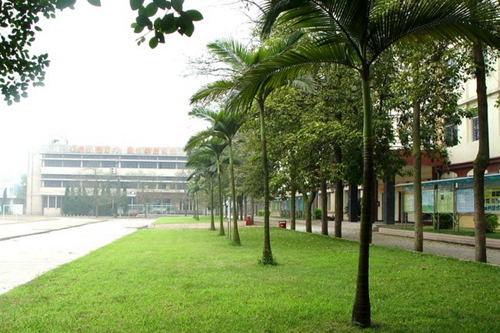 內(nèi)江鐵路機械學(xué)校（內(nèi)江鐵技校）內(nèi)江校區(qū)綠化草坪