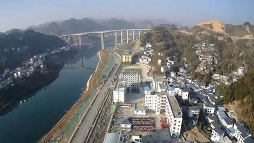 沿河中等職業(yè)學校校園全景
