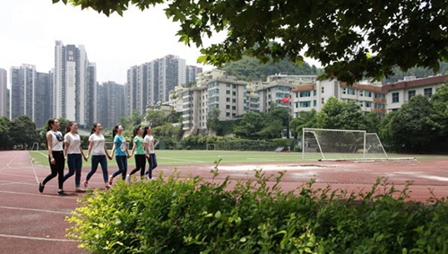 貴州省財政學校學生風貌