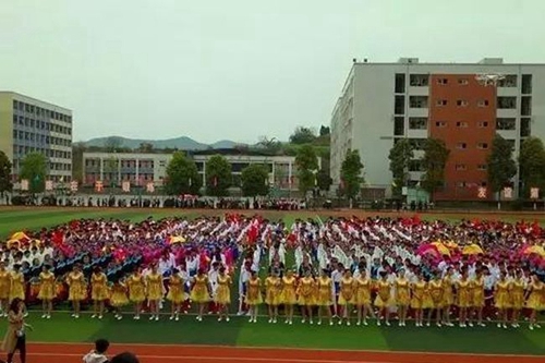 儀隴縣翔宇科技職業(yè)學(xué)校田徑運(yùn)動會