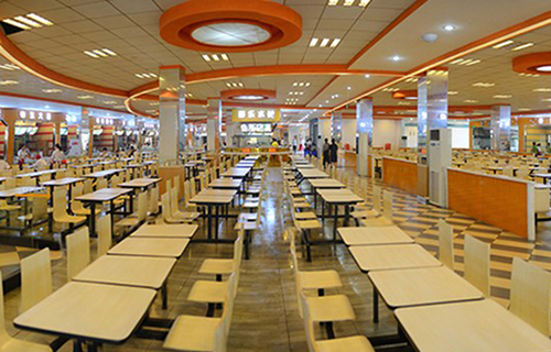重慶機電職業(yè)技術(shù)學院食堂內(nèi)景