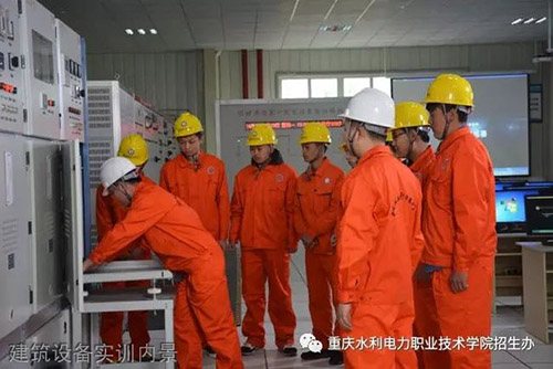 重慶水利電力職業(yè)技術(shù)學(xué)院建筑設(shè)備實訓(xùn)內(nèi)景