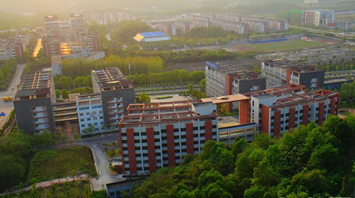 重慶醫(yī)藥高等?？茖W(xué)校實(shí)驗(yàn)樓全景
