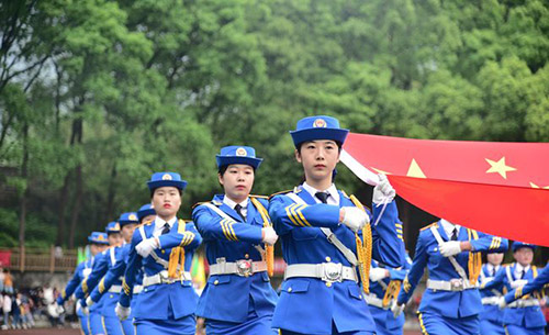 重慶青年職業(yè)技術(shù)學(xué)院女子國旗班