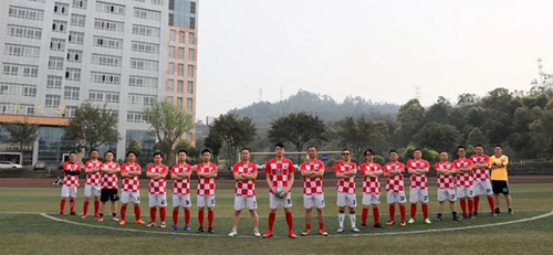 重慶科創(chuàng)職業(yè)學院足球健兒