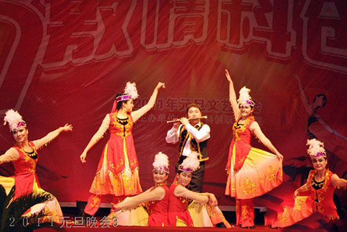 重慶科創(chuàng)職業(yè)學院２０１１元旦晚會3