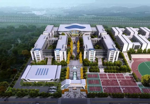 重慶公共運輸職業(yè)學(xué)院新校區(qū)鳥瞰