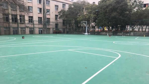 貴州航空工業(yè)技師學院白云分?；@球場