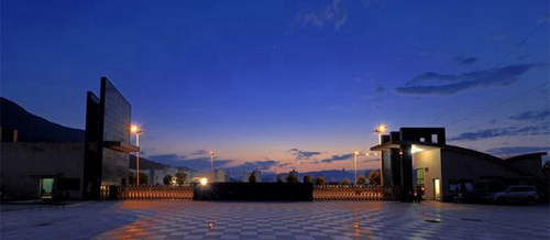 川北幼兒師范高等專科學(xué)院川北夜景