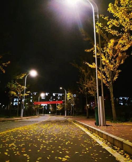 黔南民族醫(yī)學(xué)高等專科學(xué)校校園夜色