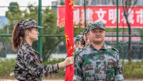 遵義職業(yè)技術(shù)學(xué)院新生軍訓(xùn)