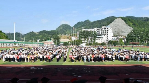 銅仁職業(yè)技術(shù)學(xué)院畢業(yè)典禮現(xiàn)場