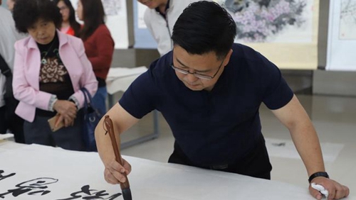 遵義醫(yī)藥高等?？茖W(xué)校書畫活動2