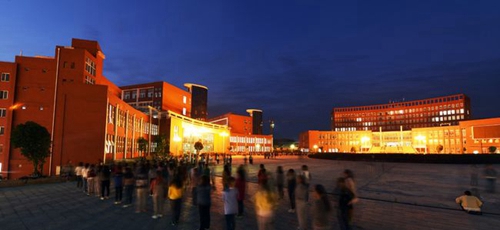 銅仁幼兒師范高等專科學(xué)校校園夜色