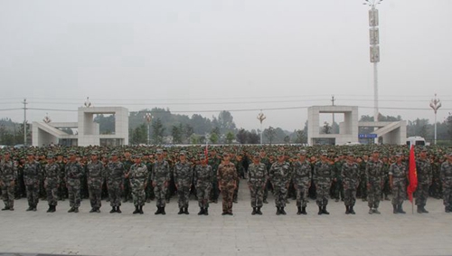 畢節(jié)醫(yī)學(xué)高等?？茖W(xué)校軍訓(xùn)