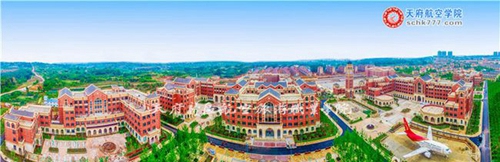 天府新區(qū)航空旅游職業(yè)學(xué)院全景圖2