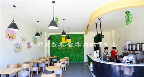 天府新區(qū)航空旅游職業(yè)學(xué)院校園飲品店