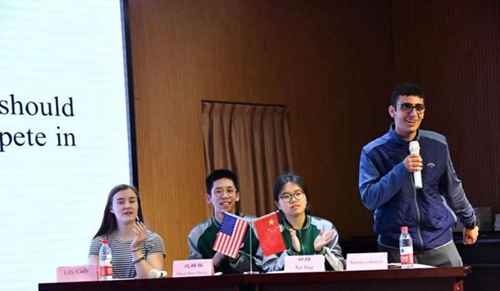 成都外國語學校高新校區(qū)留學生