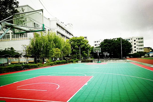 綿陽市豐谷中學(xué)籃球場(chǎng)