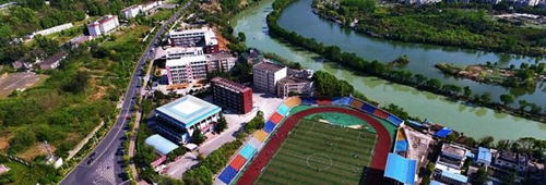 綿陽科學城一中校園全景