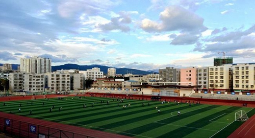 四川省廣元中學操場